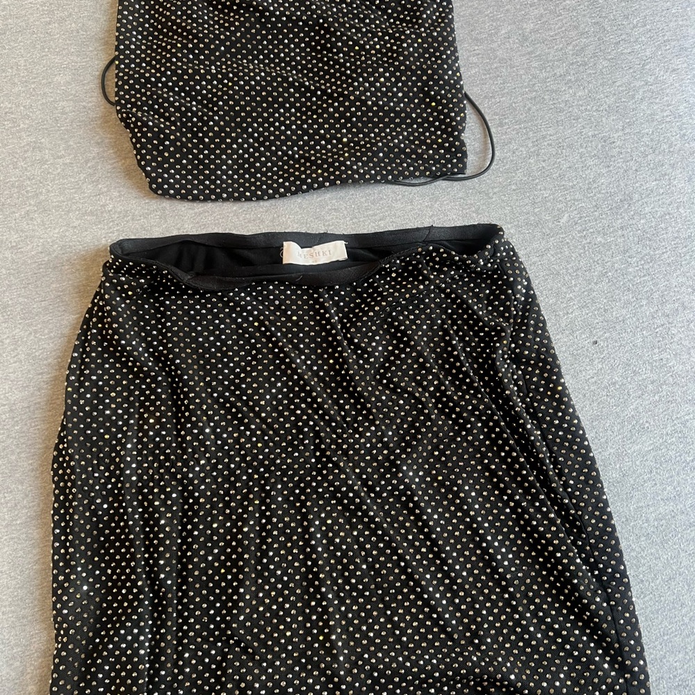 Meshki skirt set